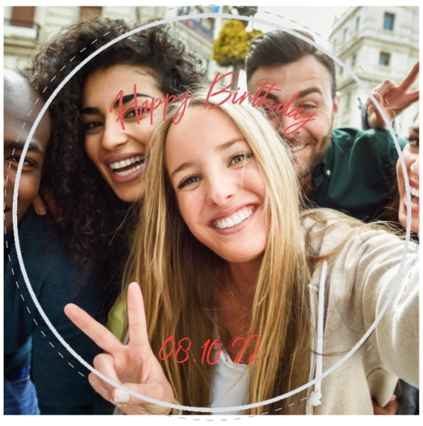 Personalised Birthday Topper | Upload your image