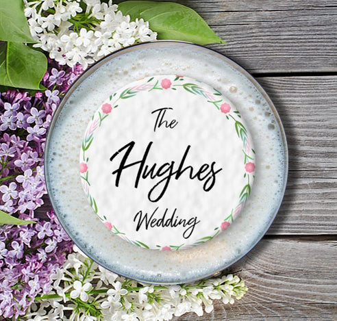 Personalised Wedding Topper | Flower Ring