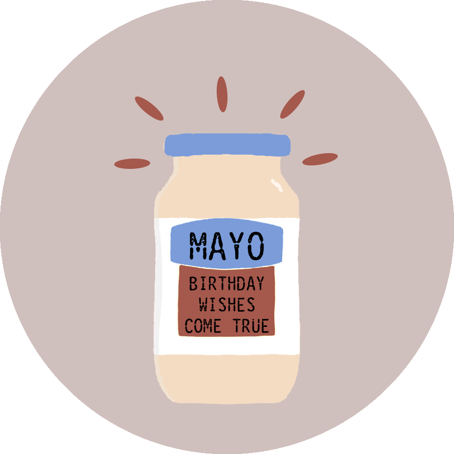 Birthday Topper | Mayo