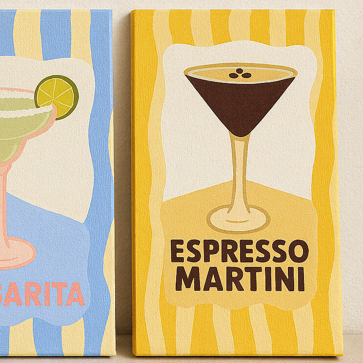 Espresso Martini Paint & Sip Gift Bundle