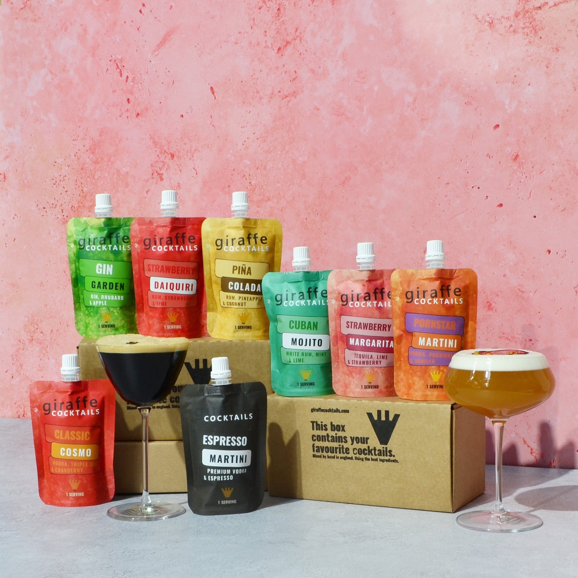 Mixed Taster Pack Giraffe Cocktails