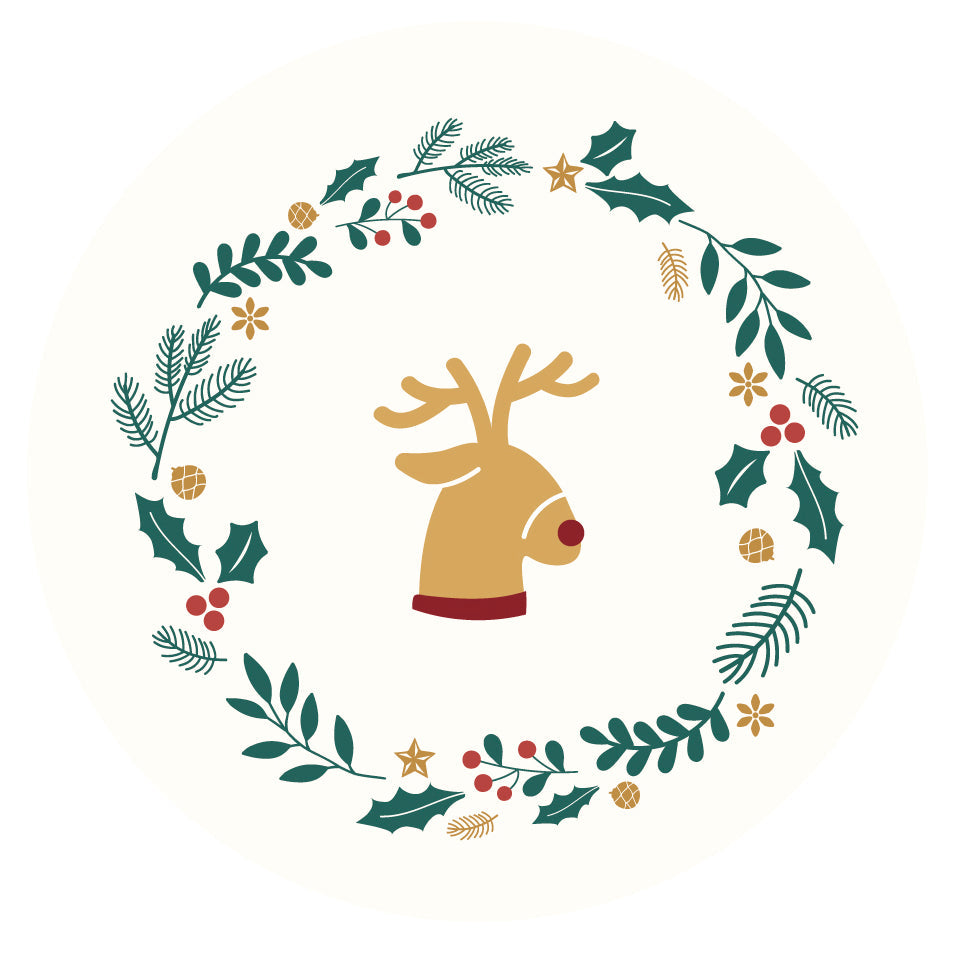 Christmas Topper | Christmas Reindeer Simple