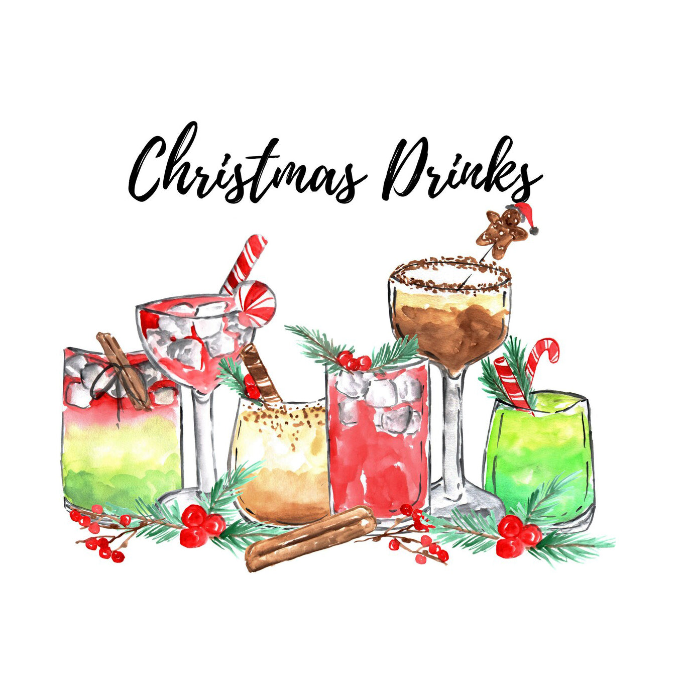 Christmas Topper |  Christmas Drinks