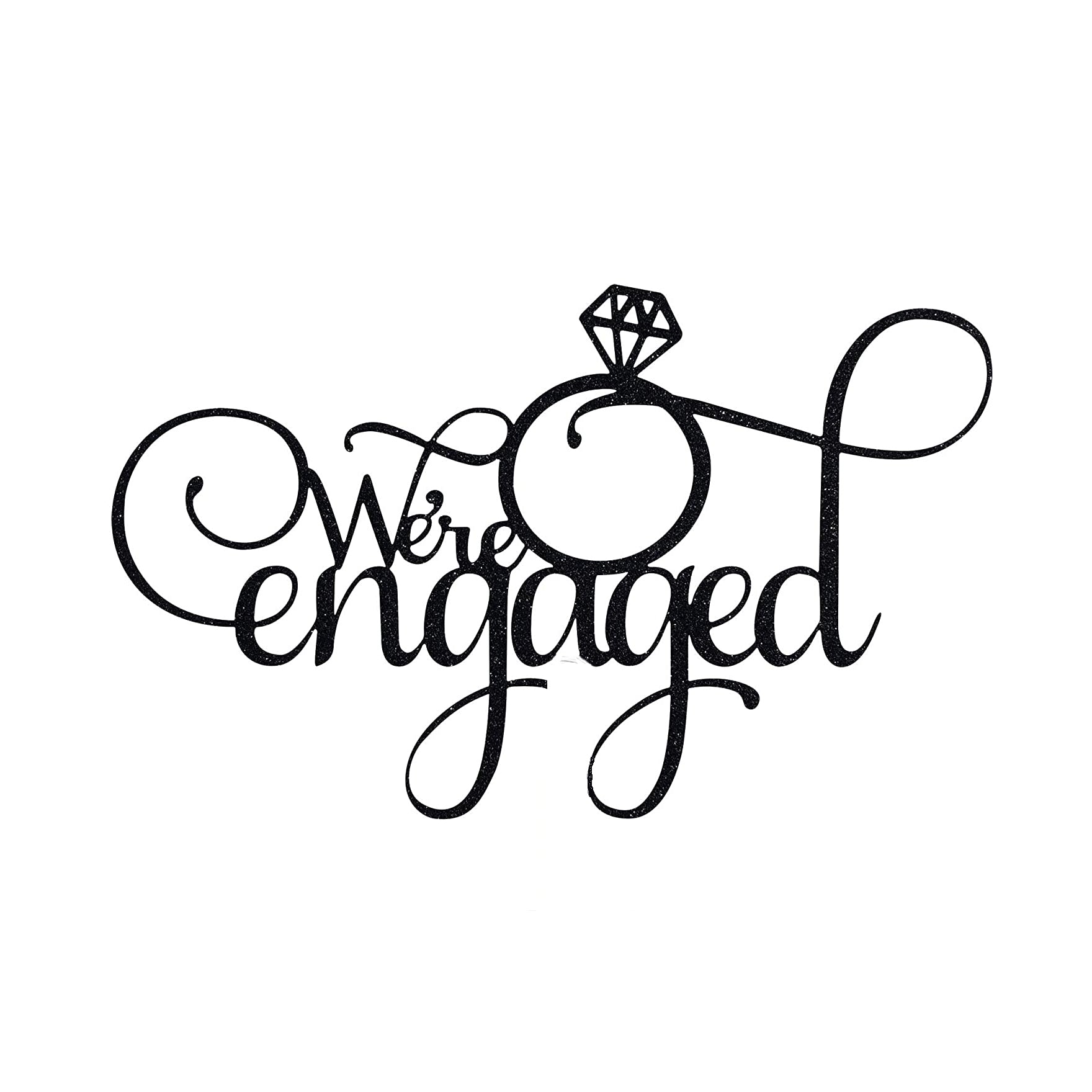 Wedding Topper | We're Engaged