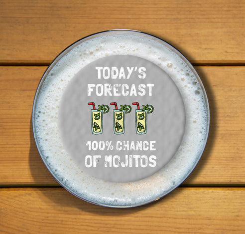 Fun Topper | 100% Chance of Mojitos