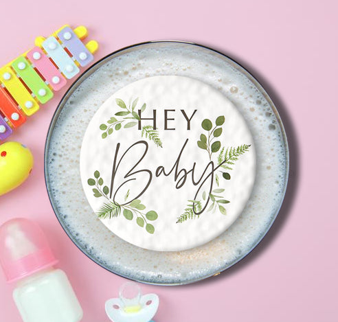 Baby Shower Topper | Hey Baby