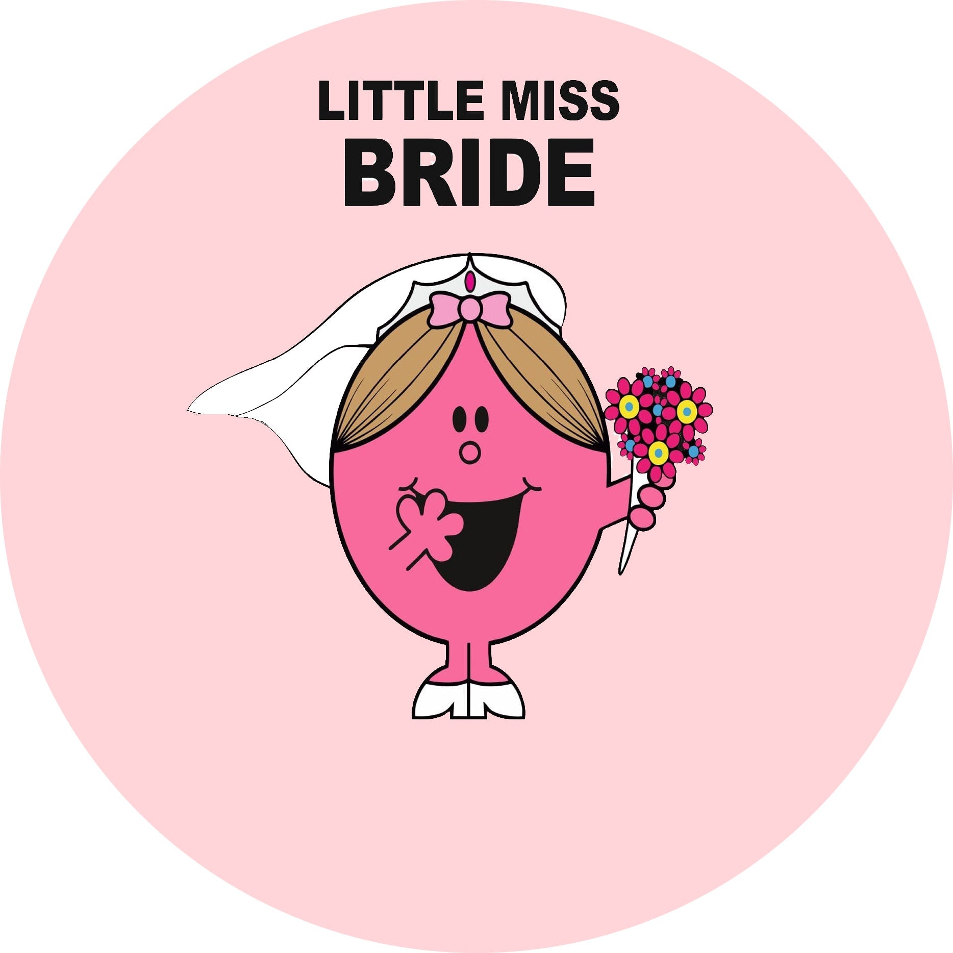 Personalised Wedding Topper | Little Miss Bride