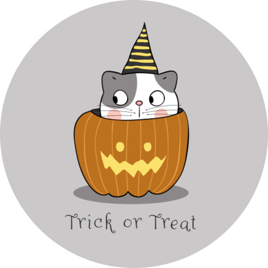 Halloween Topper | Trick or Treat Cat